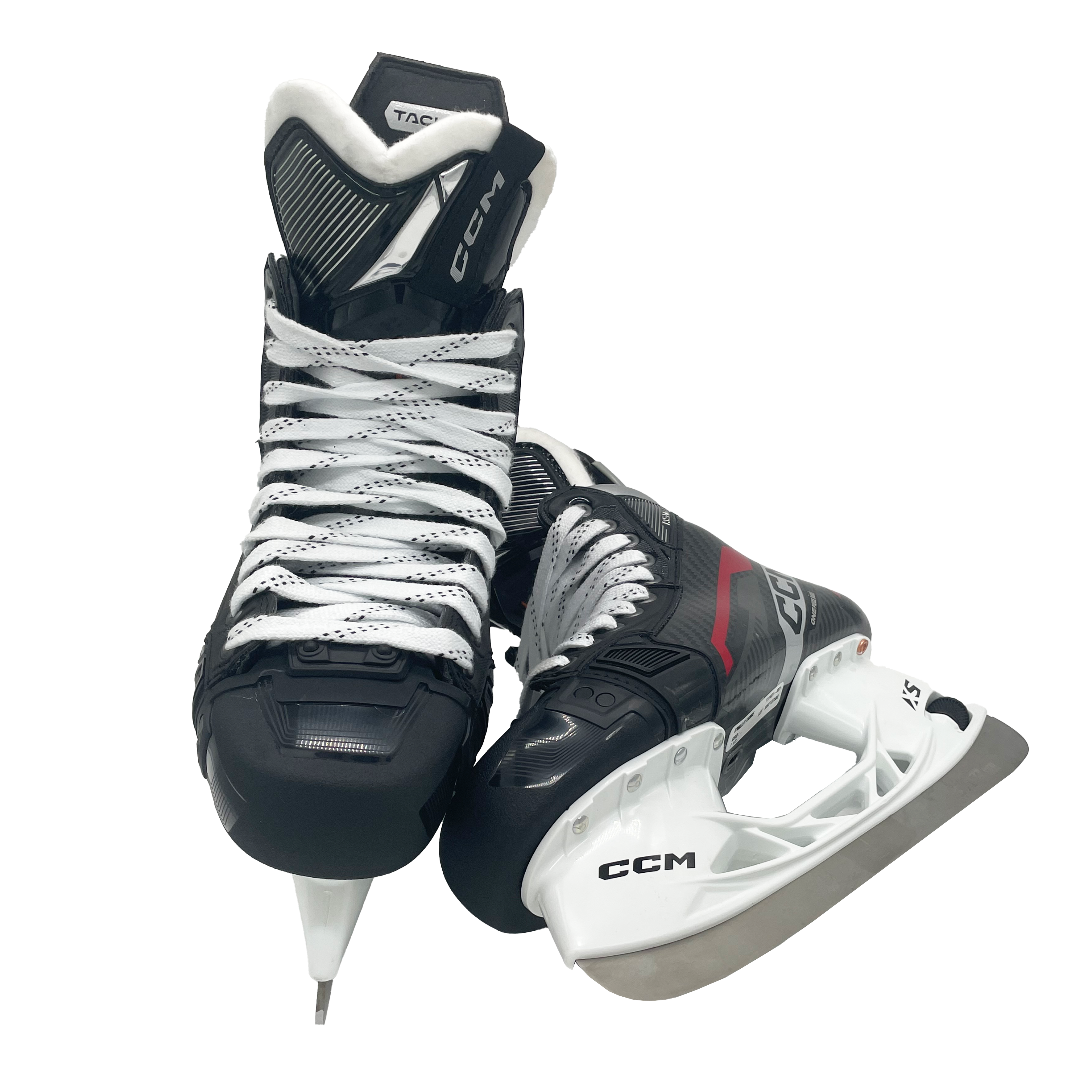 CCM Tacks AS-V Pro – Nouveaux patins de hockey NCAA Pro Stock – Taille 7,5